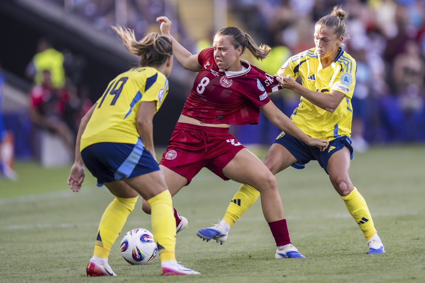 Denmark's Emma Snerle to miss team's final Euro 2025 match with a concussion | iNFOnews.ca Denmark's Emma Snerle to miss team's final Euro 2025 match with a concussion | iNFOnews.ca