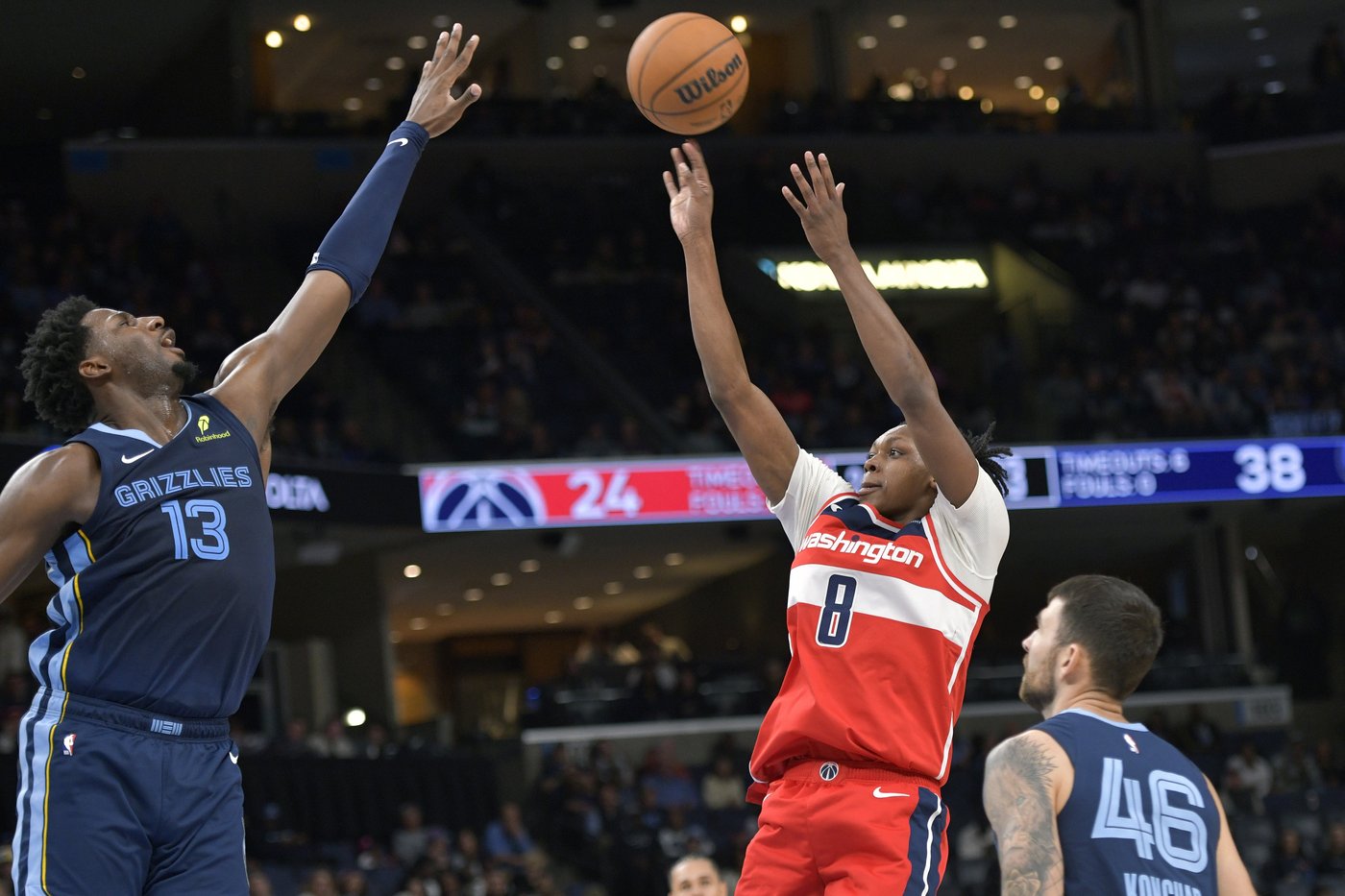 Jackson scores 39 points, Pippen has triple-double as Grizzlies beat Wizards 128-104 | iNFOnews.ca