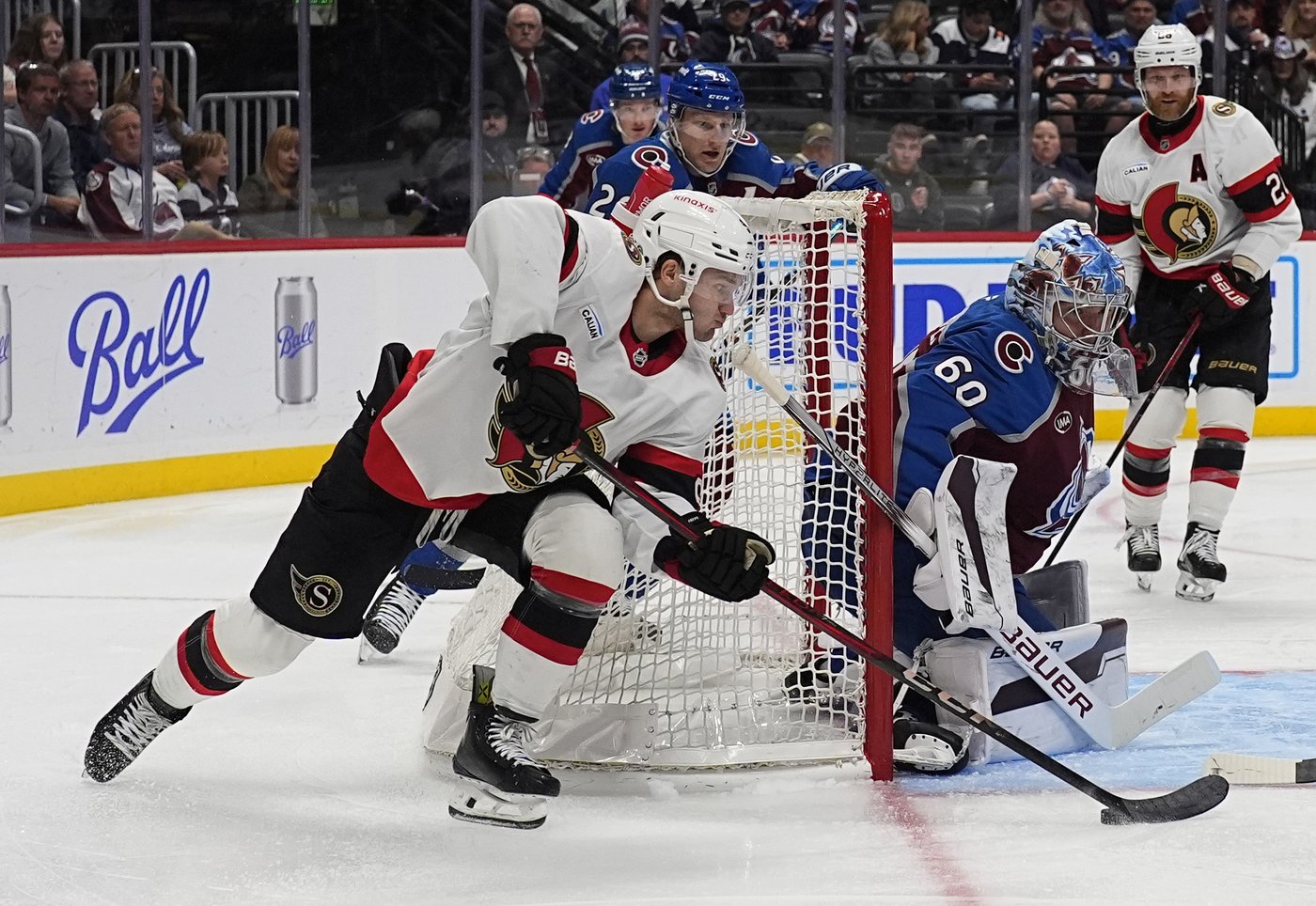 O'Connor, Colton score quick goals to lift Avs past Senators 5-4 | iNFOnews.ca