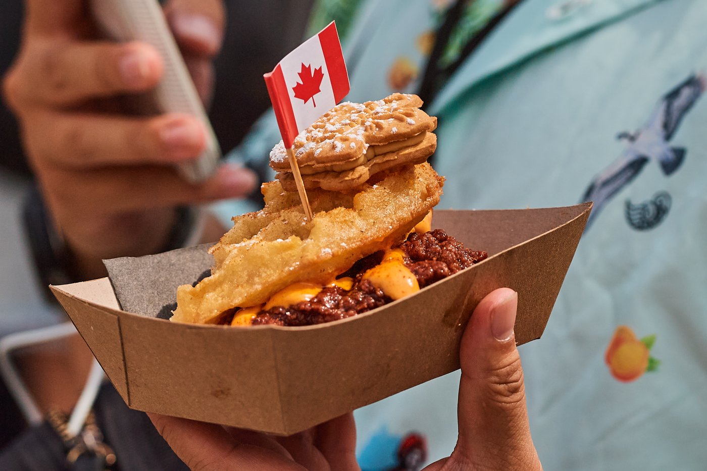 'Always dreamt of putting a chicken nugget in a cookie': Wacky combos on offer at CNE | iNFOnews.ca