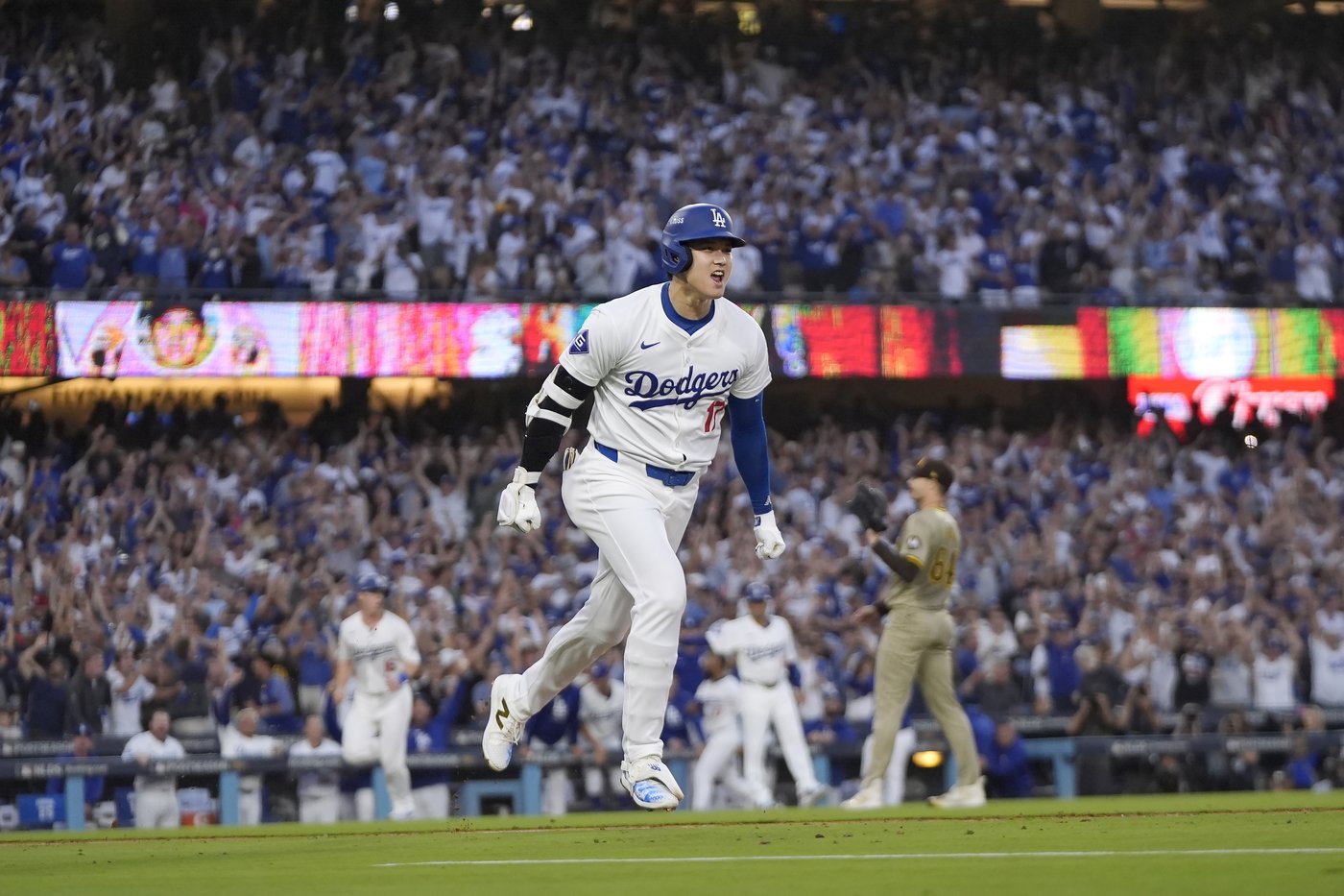 The Big Sho: Ohtani hits tying 3-run homer in playoff debut for the Los Angeles Dodgers in NLDS win | iNFOnews.ca