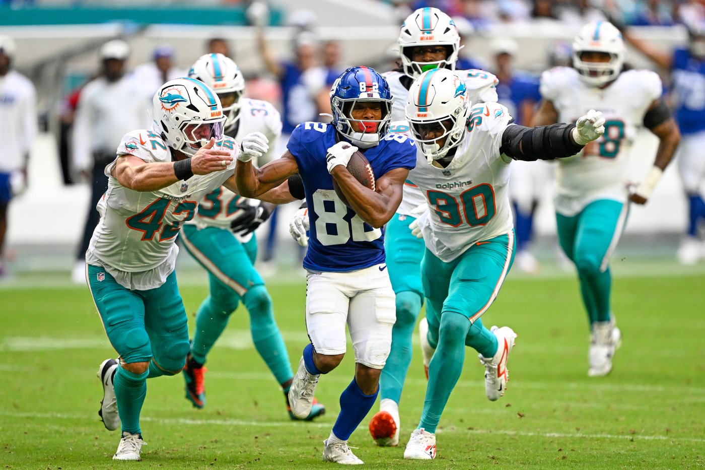Giants receiver Calvin Austin carted off after getting injured at training camp | iNFOnews.ca Giants receiver Calvin Austin carted off after getting injured at training camp | iNFOnews.ca