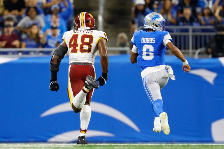 Dobbs overcomes two turnovers with long TD run as Lions beat Commanders, 17-13 | iNFOnews.ca