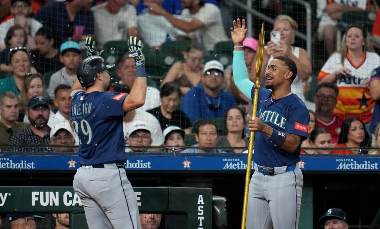 Mariners hang on for a 3-2 win over the Astros as Raleigh, Arozarena go deep | iNFOnews.ca
