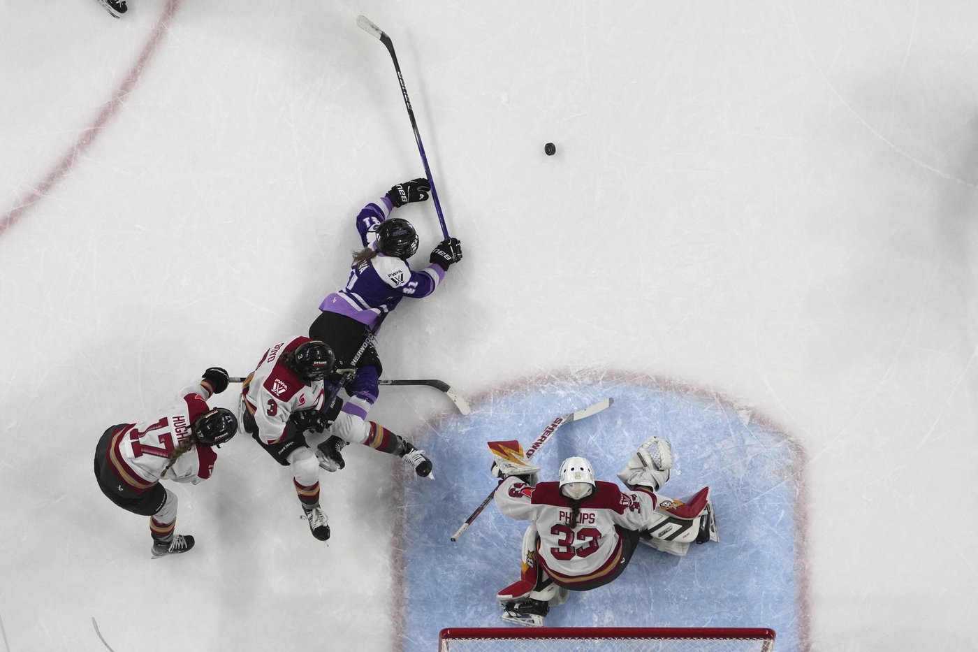 Brianne Jenner scores first PWHL goal as Charge beat the Frost 1-0 | iNFOnews.ca