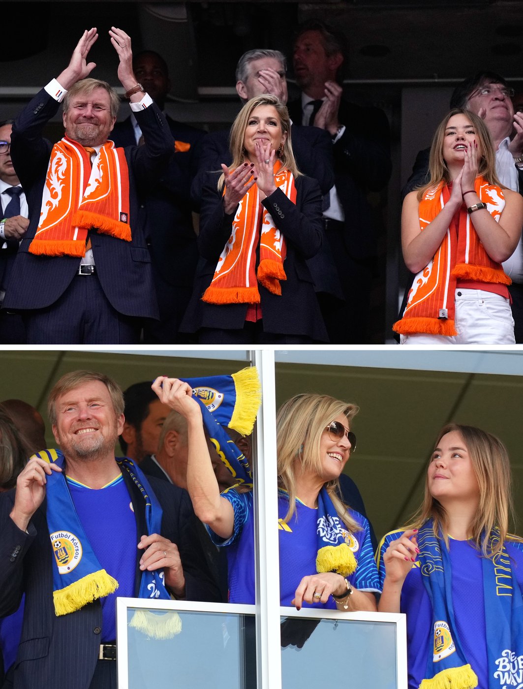 Dutch royals swap orange for blue as they cheer for the Netherlands, then Curaçao at the World Cup | iNFOnews.ca Dutch royals swap orange for blue as they cheer for the Netherlands, then Curaçao at the World Cup | iNFOnews.ca
