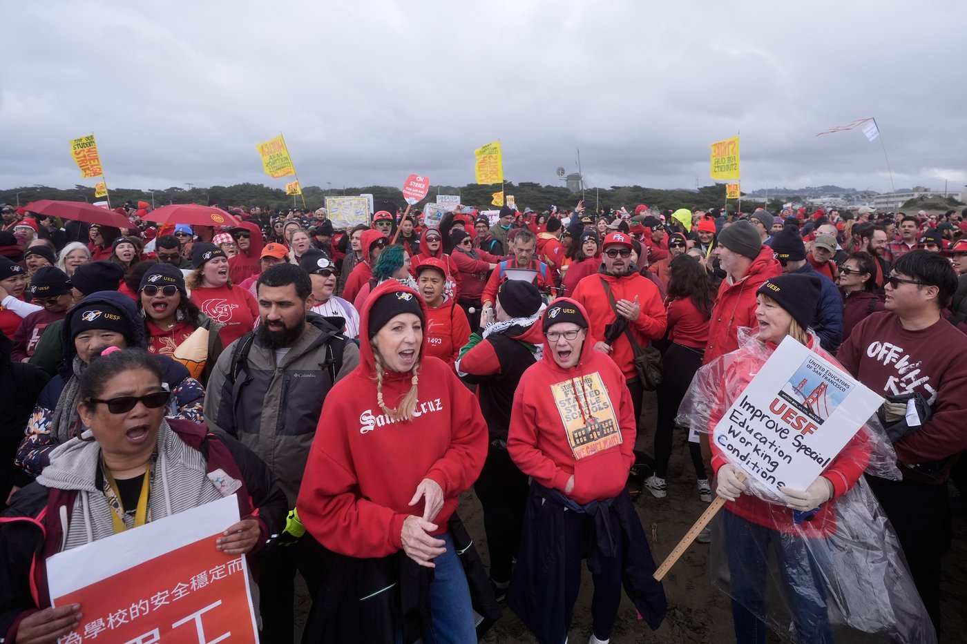 San Francisco teachers, district reach deal to end first strike in decades | iNFOnews.ca San Francisco teachers, district reach deal to end first strike in decades | iNFOnews.ca