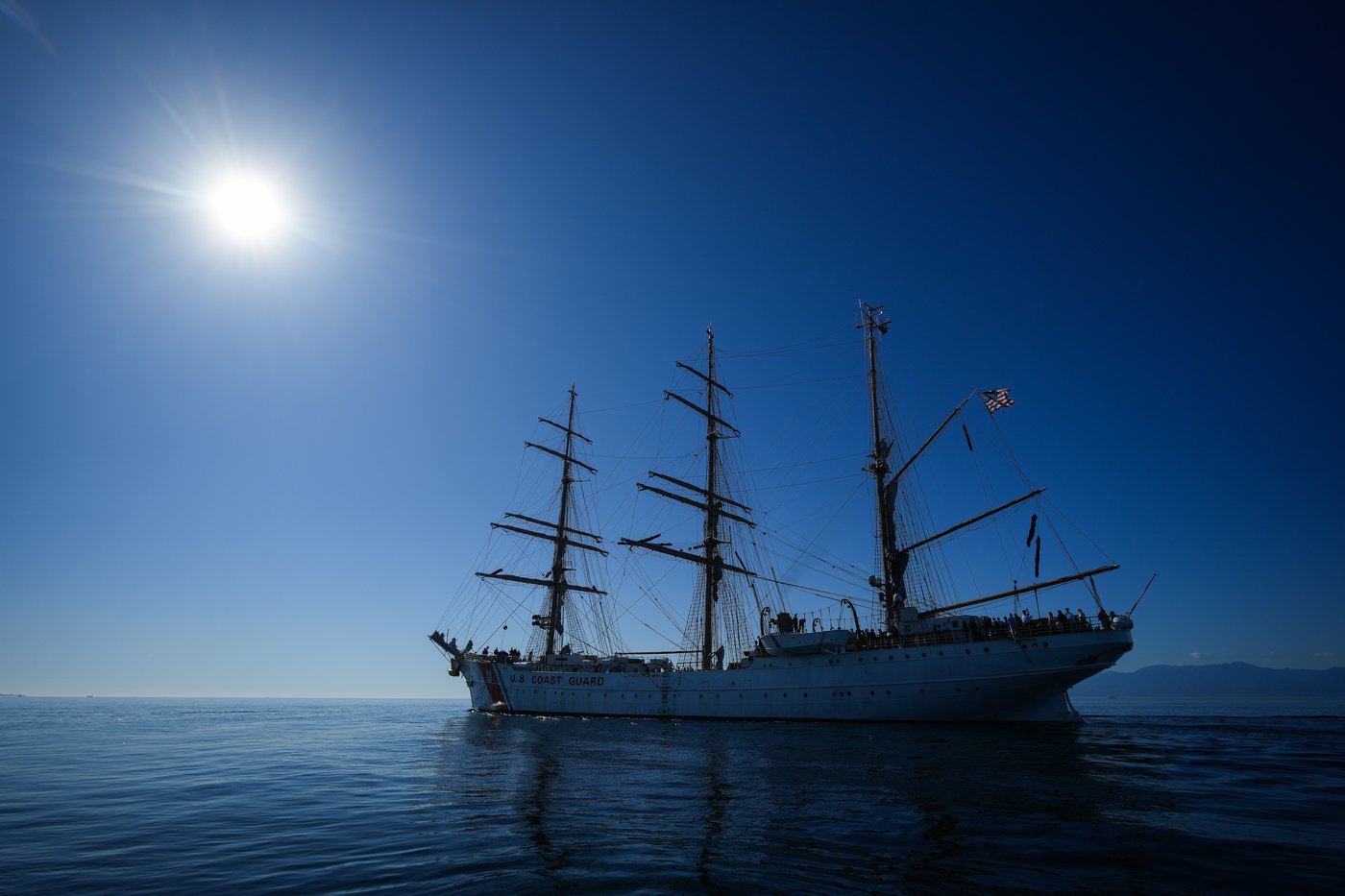 U.S. Coast Guard tall ship once part of Hitler's navy sails into Victoria for visit | iNFOnews.ca
