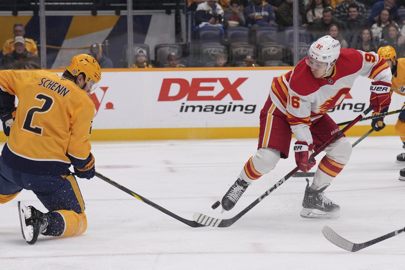 Huberdeau, Rooney lead Flames over Predators 4-3, snap eight-game road skid | iNFOnews.ca