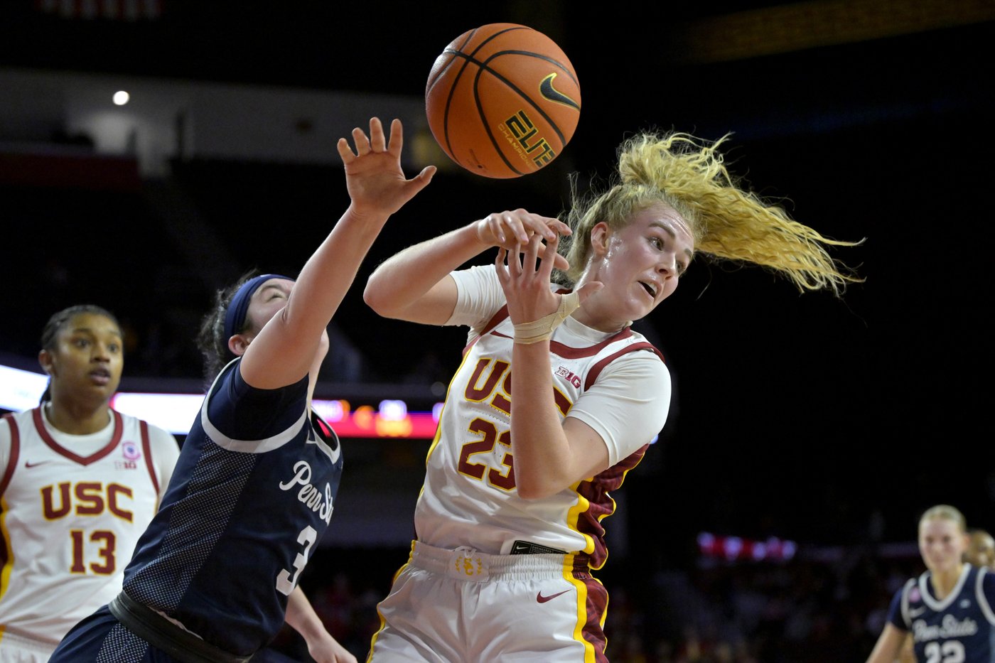 Watkins and Iriafen lead No. 4 USC over Penn State 95-73, keeping Nittany Lions winless in Big Ten | iNFOnews.ca