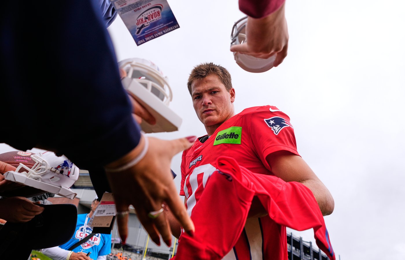 Drake Maye is being more vocal and it's already paying off as he prepares for Year 3 with Patriots | iNFOnews.ca Drake Maye is being more vocal and it's already paying off as he prepares for Year 3 with Patriots | iNFOnews.ca