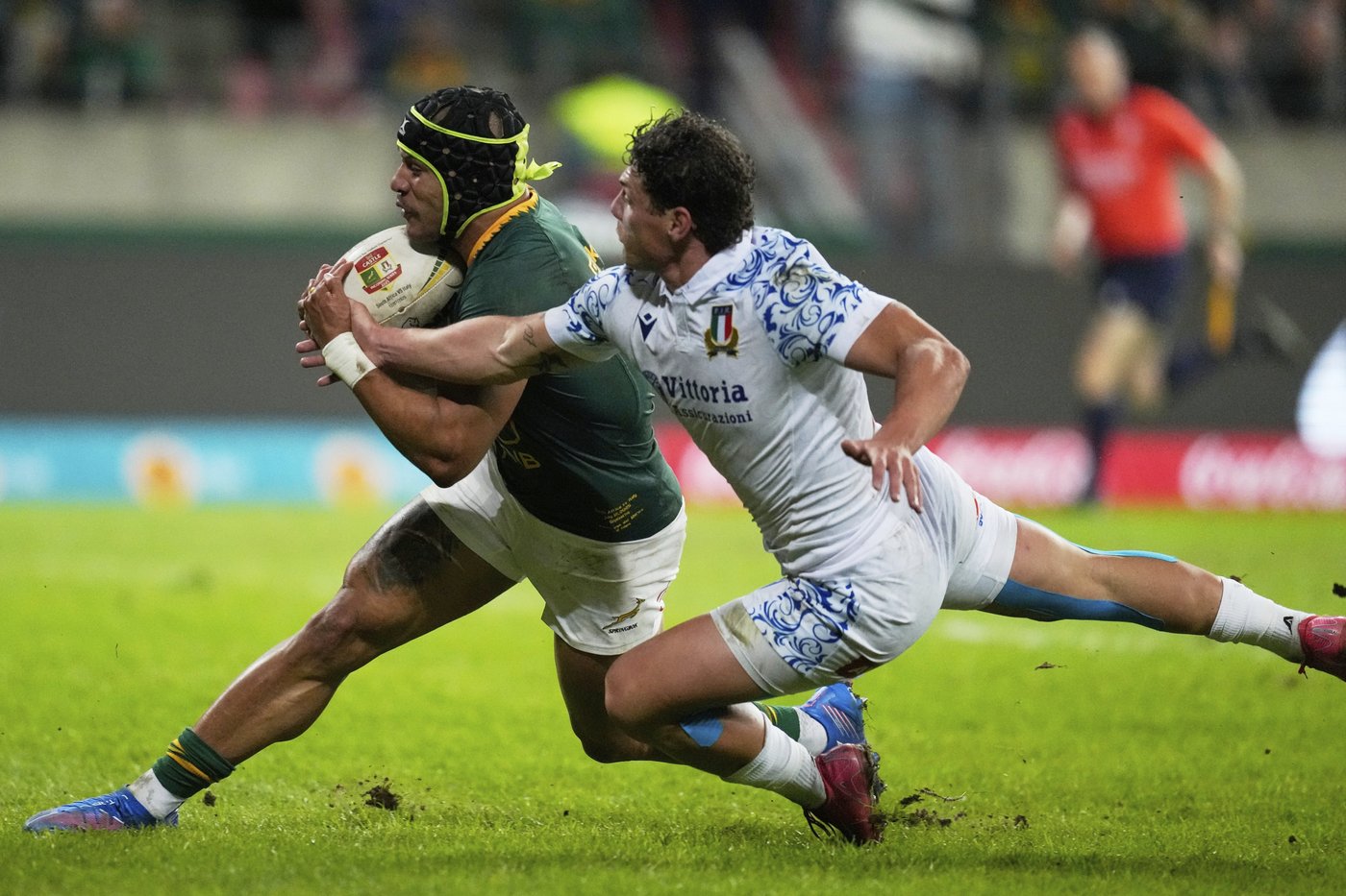 14-man Springboks score 7 tries and blank Italy | iNFOnews.ca 14-man Springboks score 7 tries and blank Italy | iNFOnews.ca