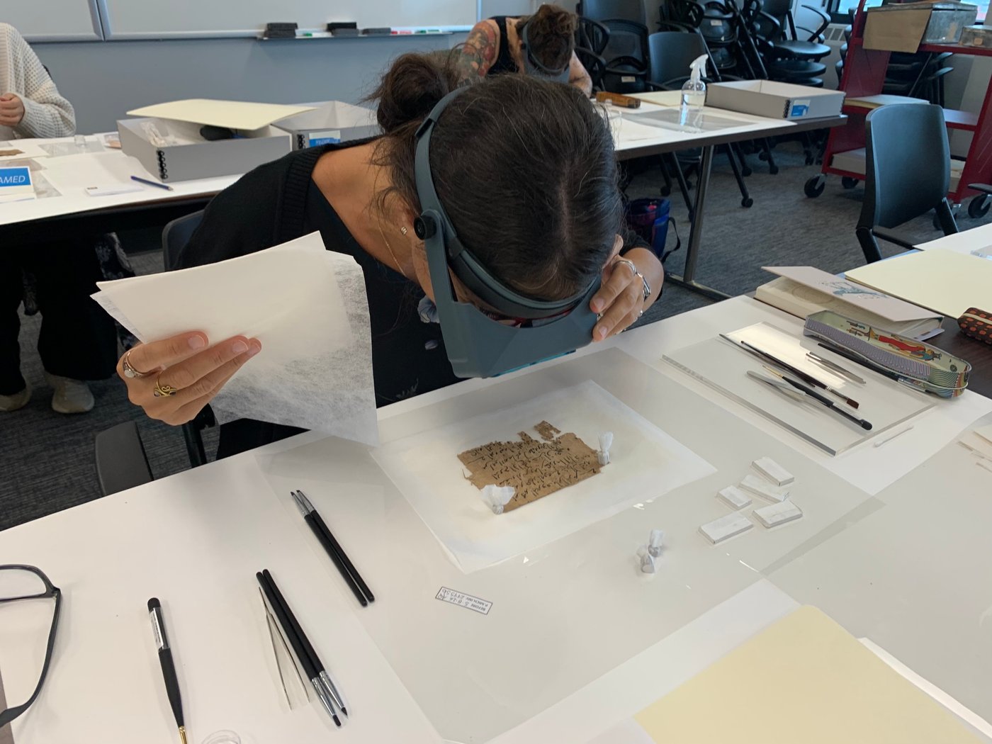 Inside one of the world's few crash courses in conserving and caring for ancient papyrus manuscripts | iNFOnews.ca