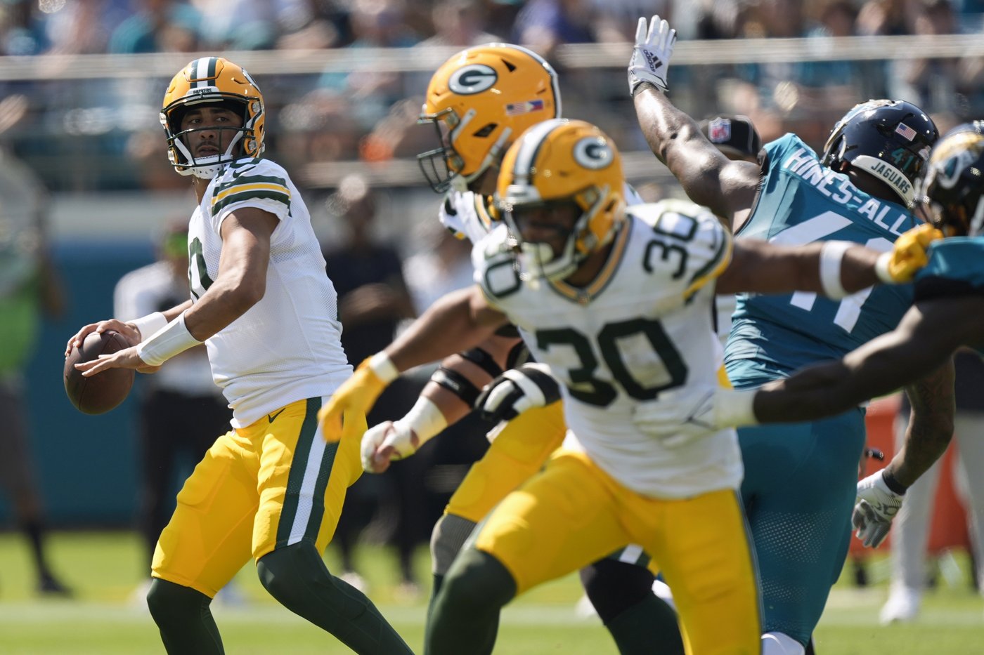 Interceptions causing issues for Packers' Jordan Love in his second season as a starter | iNFOnews.ca