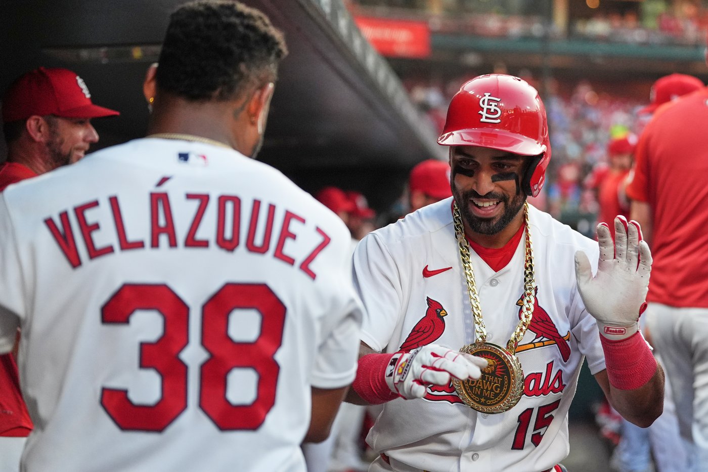 Burleson, Fermín homers power Cardinals to a 5-1 win that snapped 8-game skid against Brewers | iNFOnews.ca