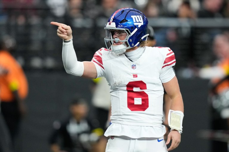 Giants miss opportunity to get the No. 1 draft pick, but see progress in rookie QB Jaxson Dart | iNFOnews.ca