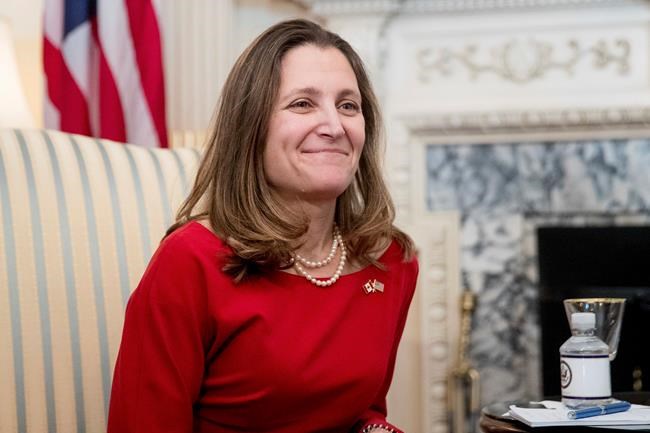 Commons committee wants Freeland to testify about new Canada-U.S. mandate | iNFOnews.ca