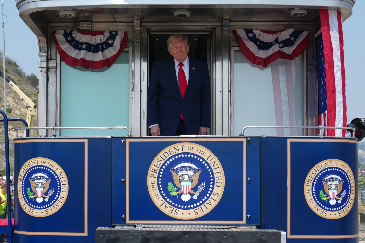 Trump visits newly built Theodore Roosevelt Presidential Library in North Dakota's Badlands | iNFOnews.ca Trump visits newly built Theodore Roosevelt Presidential Library in North Dakota's Badlands | iNFOnews.ca