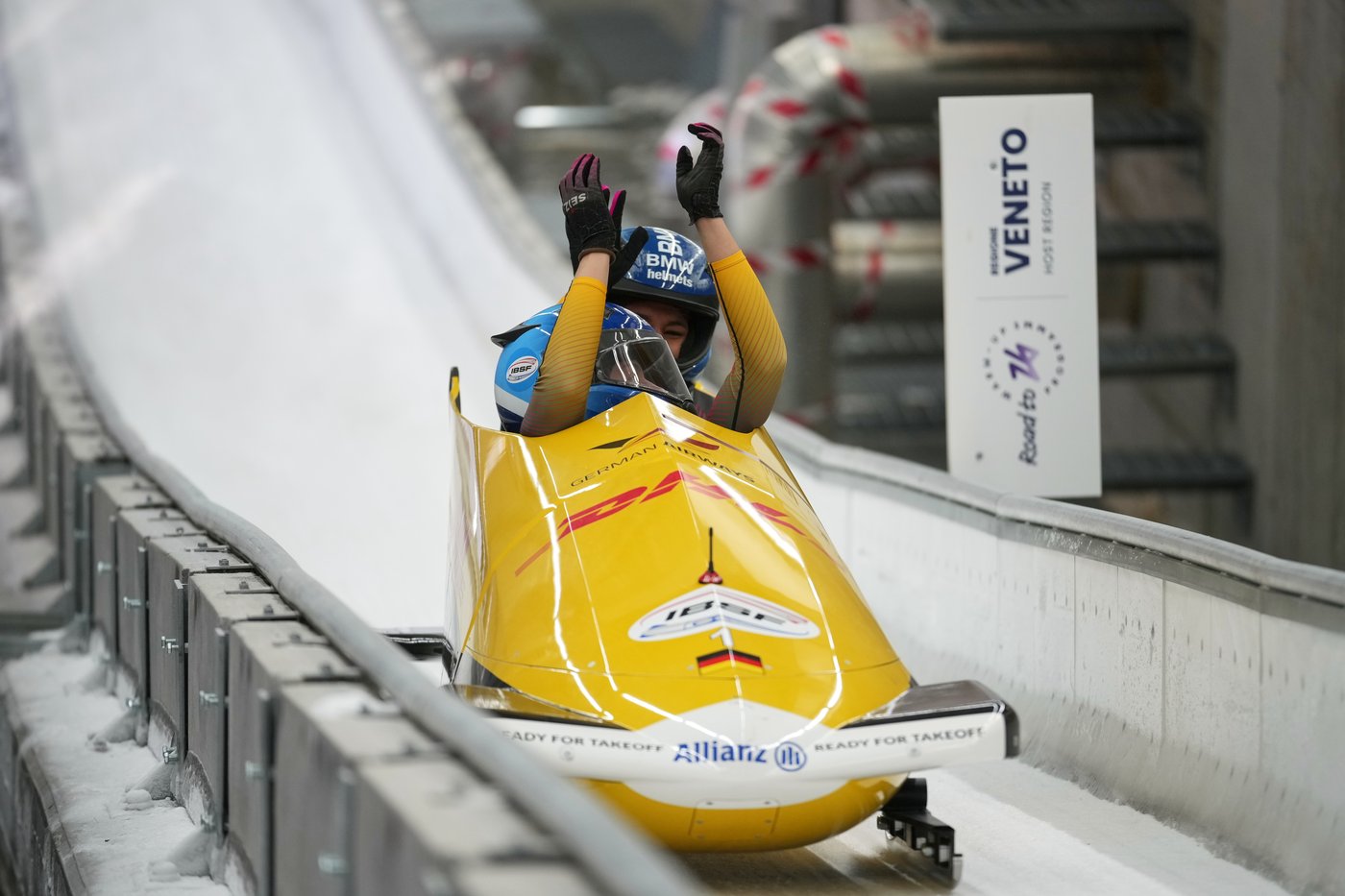 Germany's Laura Nolte beats American rivals again for another bobsled win at Olympics test event | iNFOnews.ca