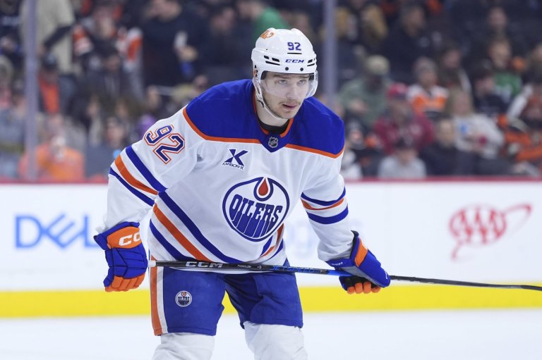Oilers forward Vasily Podkolzin takes leave of absence after father's death | iNFOnews.ca