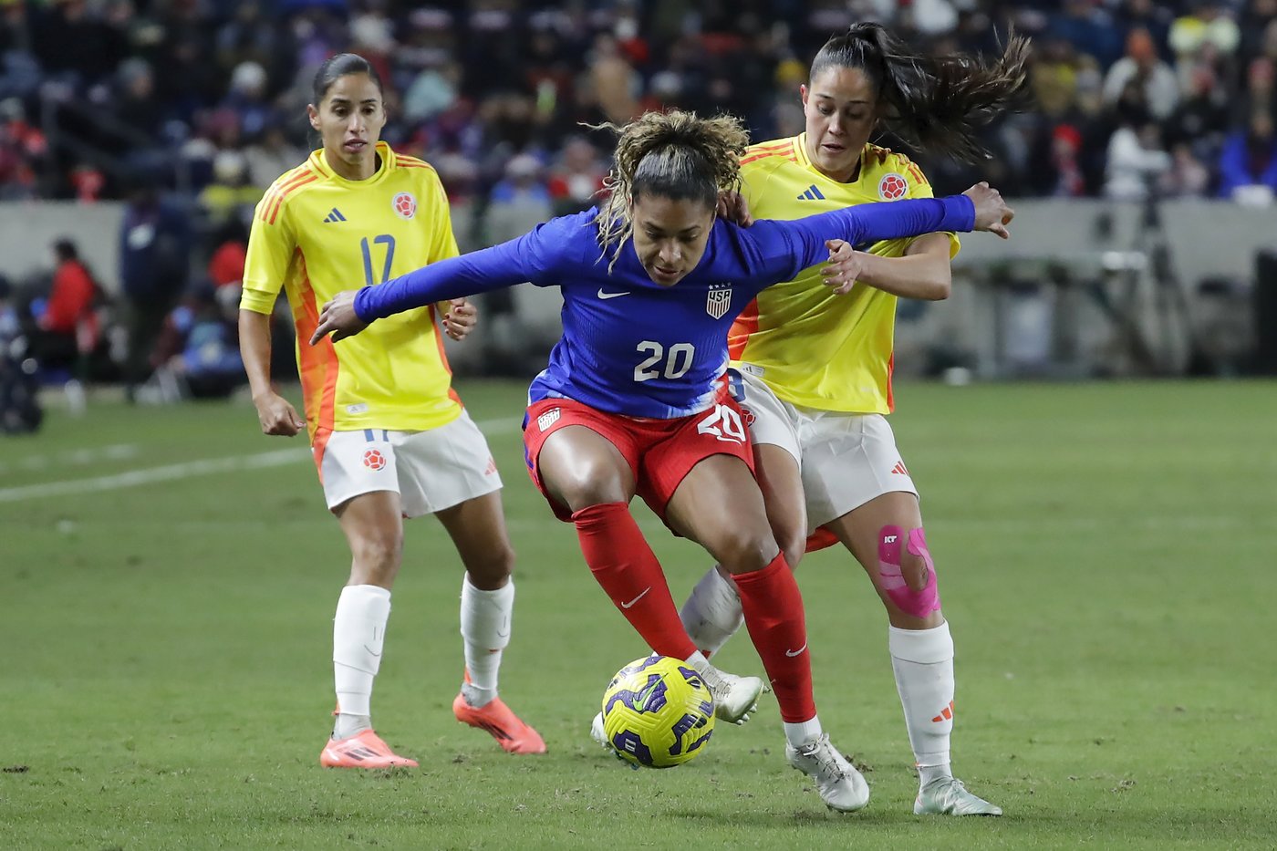 Catarina Macario, Ally Sentnor score, USWNT beats Colombia 2-0 in SheBelieves Cup | iNFOnews.ca Catarina Macario, Ally Sentnor score, USWNT beats Colombia 2-0 in SheBelieves Cup | iNFOnews.ca