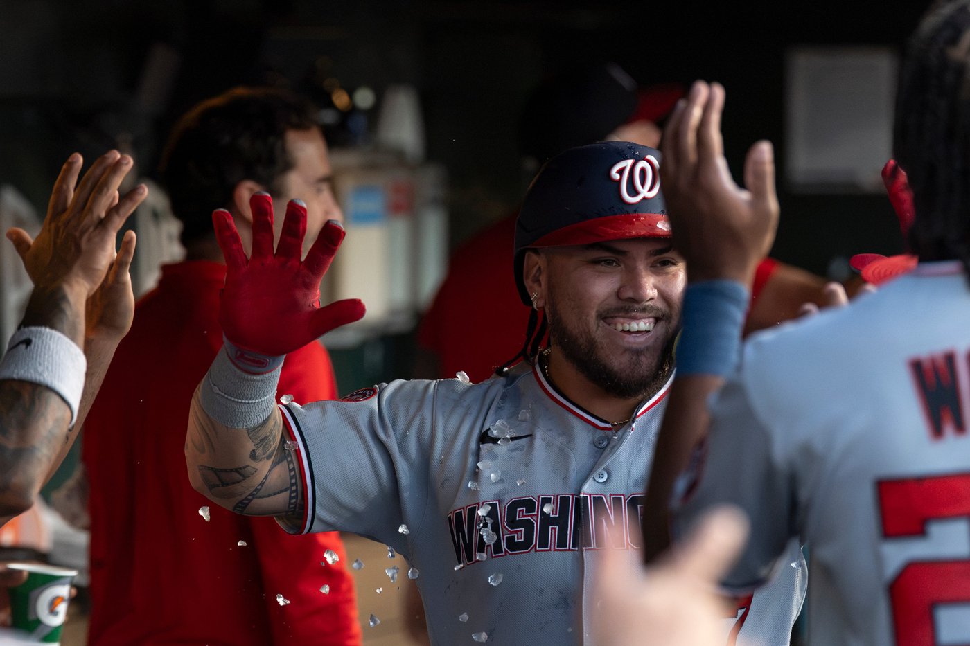 Andrés Chaparro racks up 8 RBIs as Nationals hand A's their 10th straight loss with 23-4 rout | iNFOnews.ca