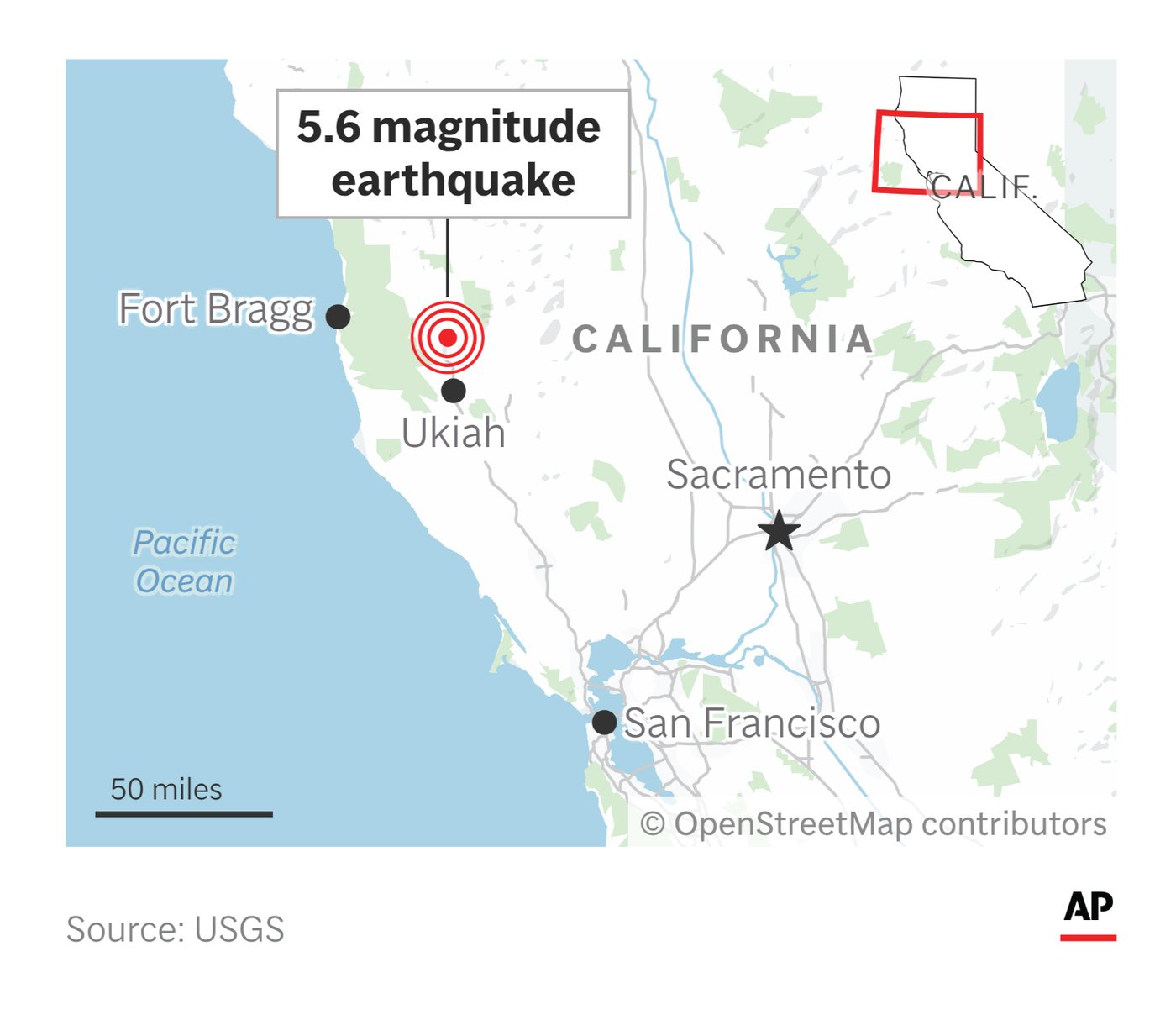 Rural area in Northern California jolted by its biggest quake since 1940 | iNwheels