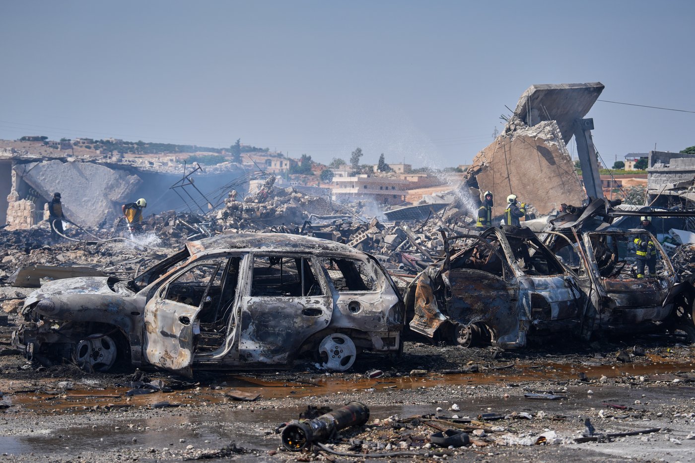 Warehouse explosion in northwestern Syria kills at least 14 | iNFOnews.ca