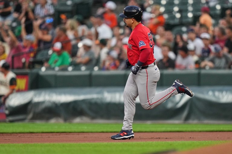 Red Sox beat the Orioles 1-0 on Gasper's 1st-inning homer; benches clear in the eighth | iNFOnews.ca