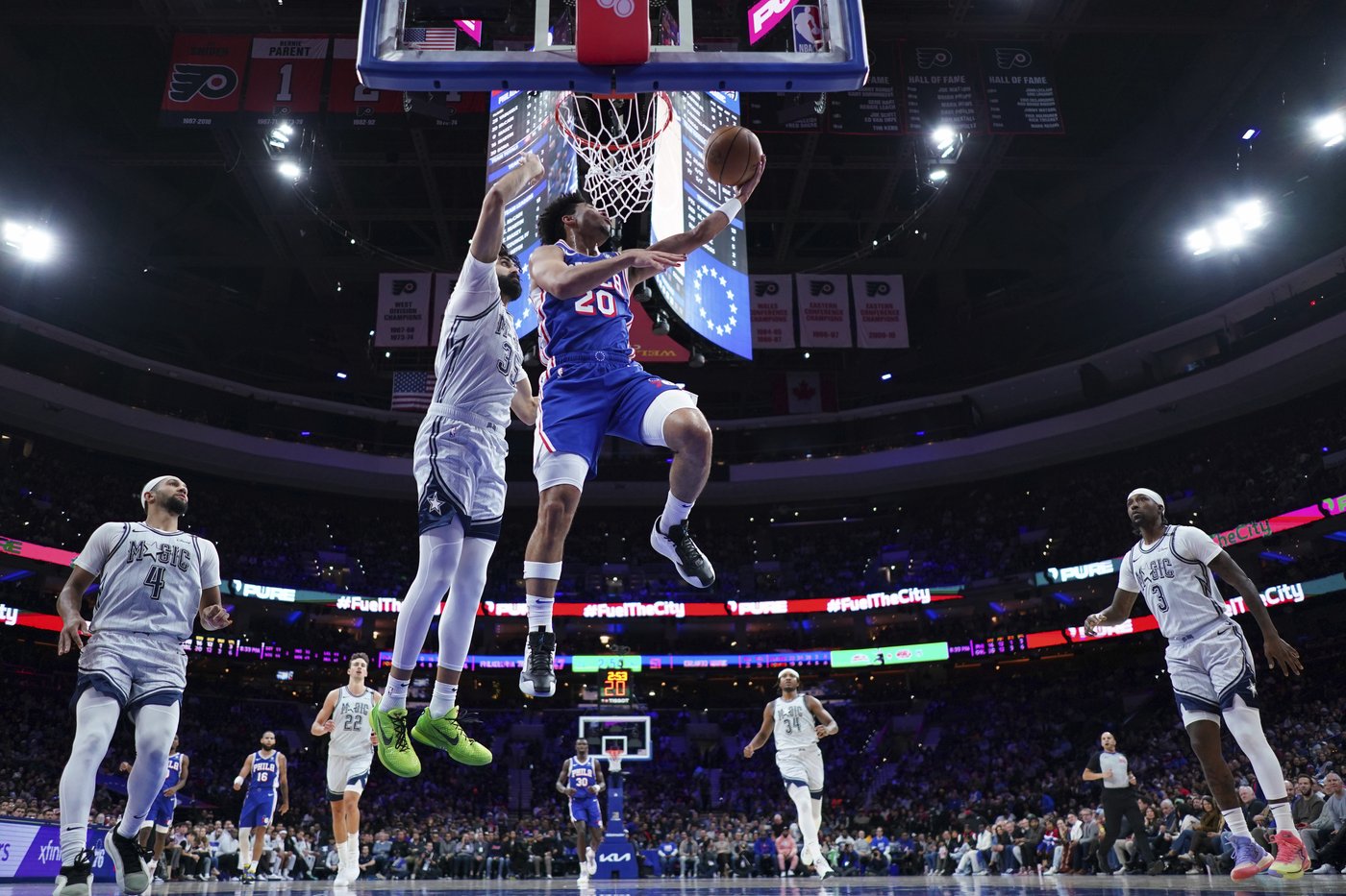 Franz Wagner and Jalen Suggs power the Magic to a 106-102 win over the short-handed 76ers | iNFOnews.ca
