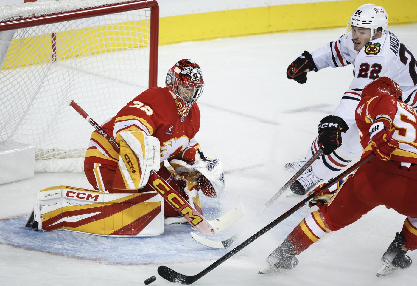 Goaltender Wolf having a howl of a time for Flames | iNFOnews.ca