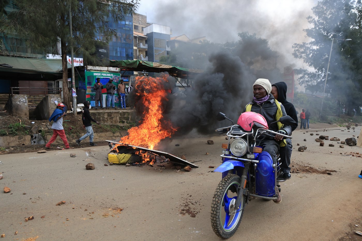 Rising fuel prices trigger protests in Kenya, in photos | iNFOnews.ca