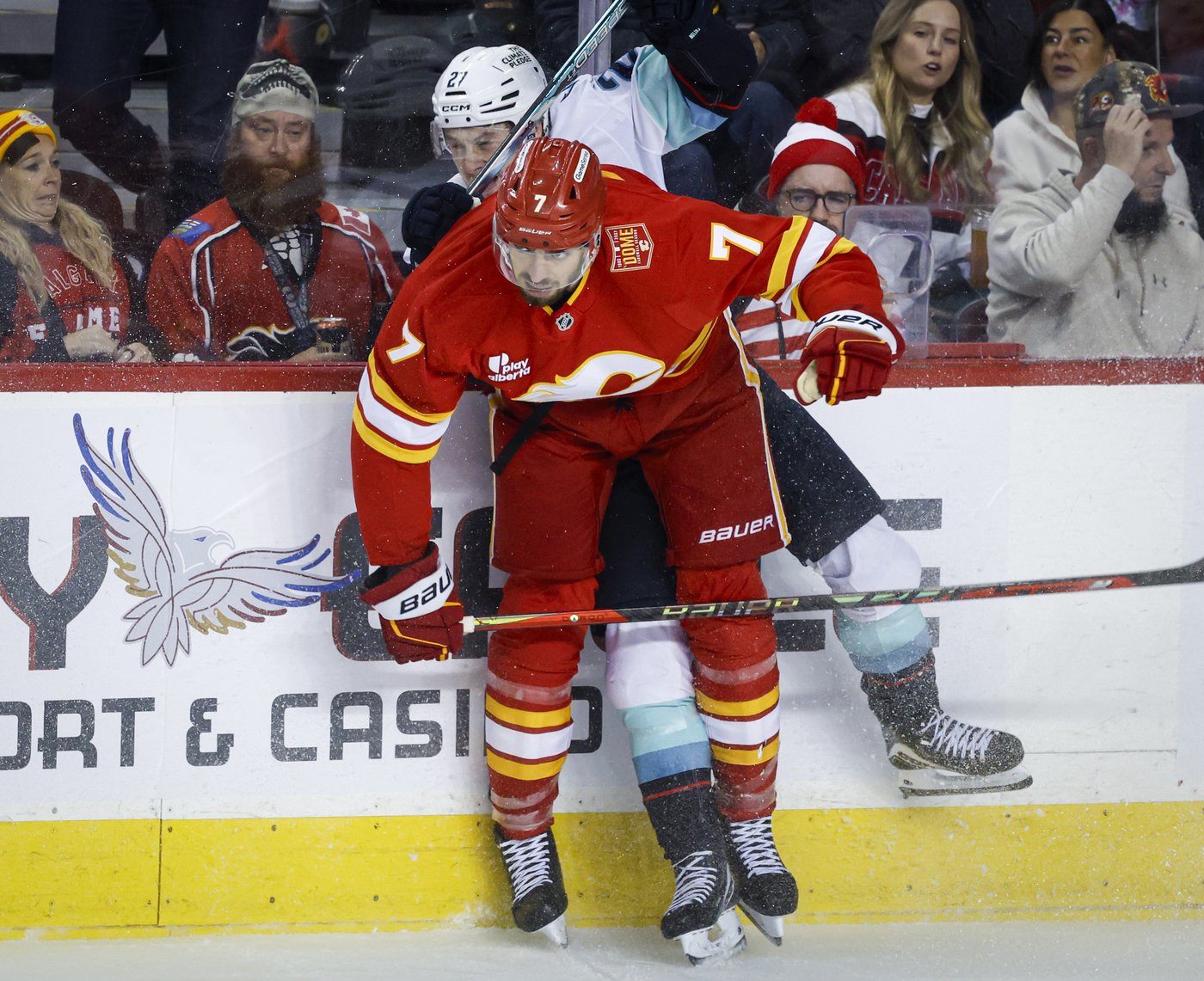 Coronato has four-point night as Calgary Flames dump Seattle Kraken 6-2 | iNFOnews.ca