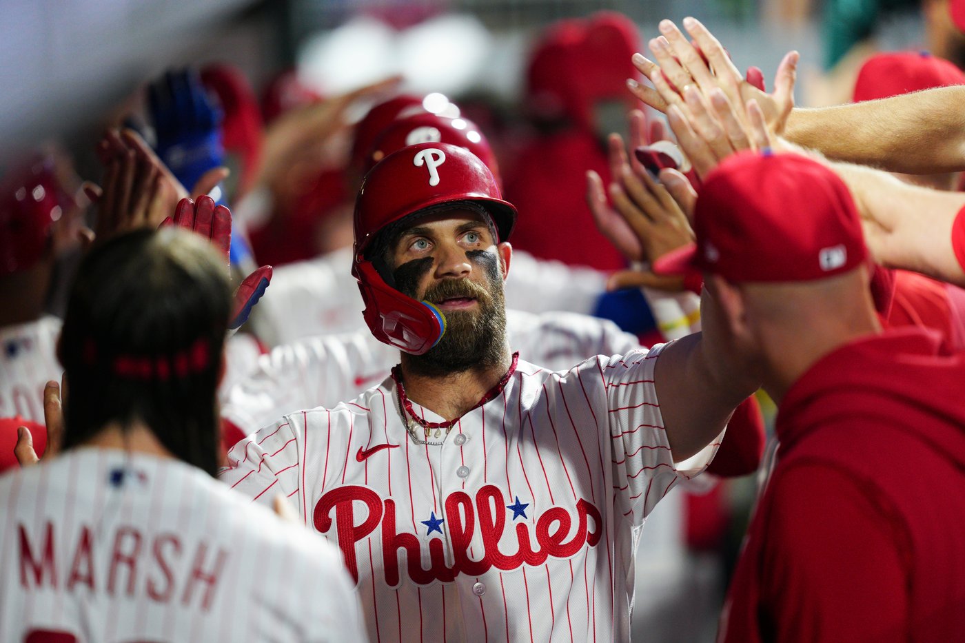 Painter works 7 strong innings, Schwarber hits MLB-leading 38th HR as Phillies rout Cardinals 12-3 | iNFOnews.ca