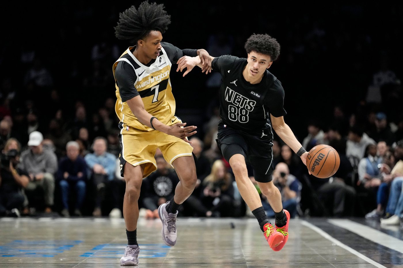 Nets score 80 points in the first half and beat the short-handed Wizards 127-113 | iNFOnews.ca