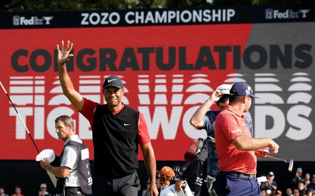 Tiger Woods ties Sam Snead's record of 82 PGA Tour wins | iNFOnews.ca