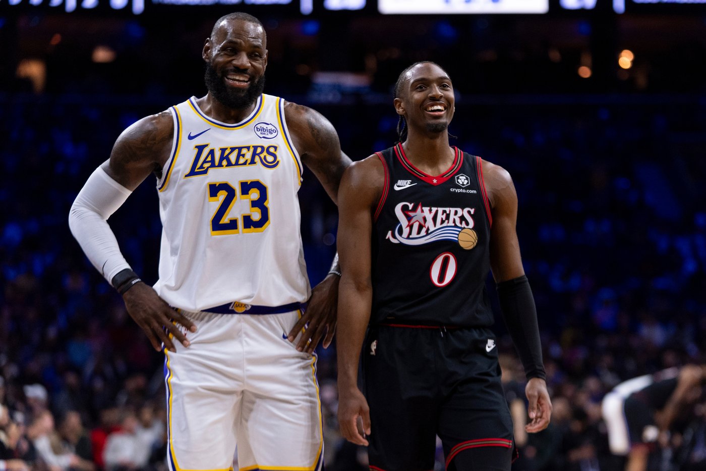 James hits go-ahead 3 and scores 29 points, Doncic has triple-double in Lakers' win over 76ers | iNFOnews.ca