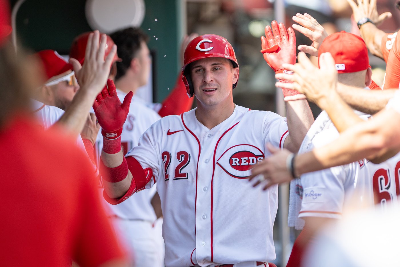 Brito, Bleday and Rodríguez homer, Reds score 7 unanswered runs to beat Padres 7-3 | iNFOnews.ca