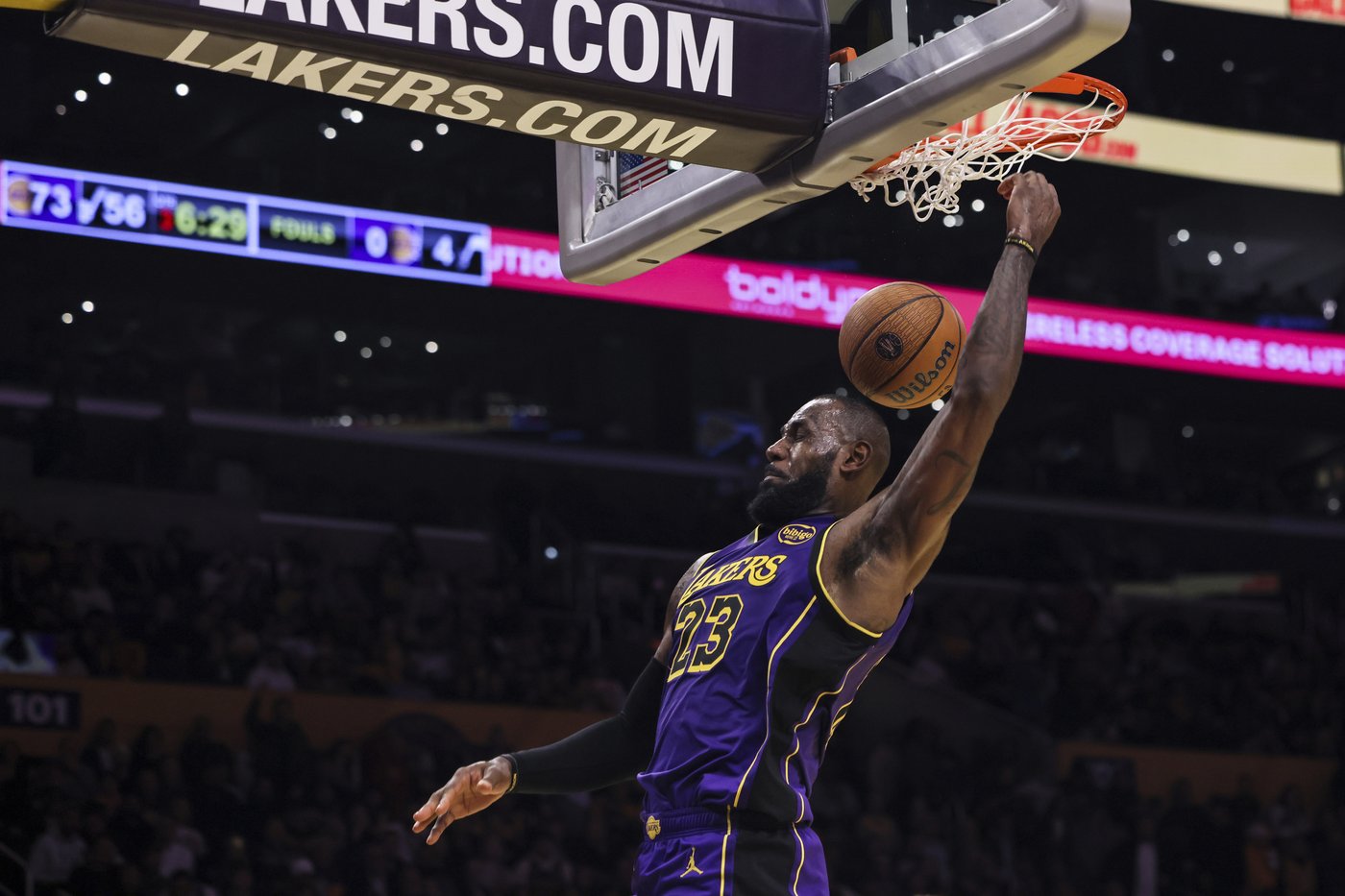 Dalton Knecht scores 37 with rookie record-tying 9 3-pointers, leading Lakers past Jazz 124-118 | iNFOnews.ca Dalton Knecht scores 37 with rookie record-tying 9 3-pointers, leading Lakers past Jazz 124-118 | iNFOnews.ca