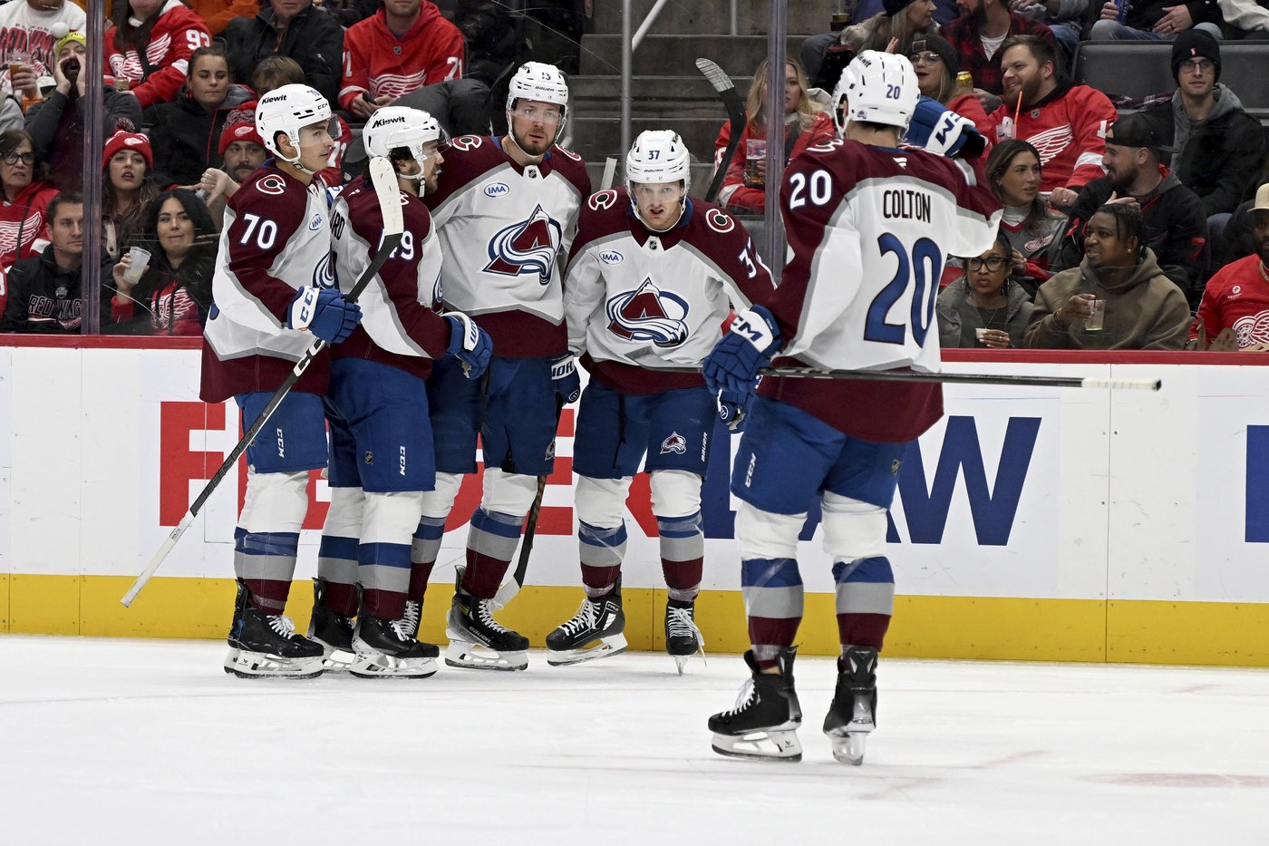 Nichushkin, Georgiev lead Avalanche to 2-1 win over slumping Red Wings | iNFOnews.ca Nichushkin, Georgiev lead Avalanche to 2-1 win over slumping Red Wings | iNFOnews.ca