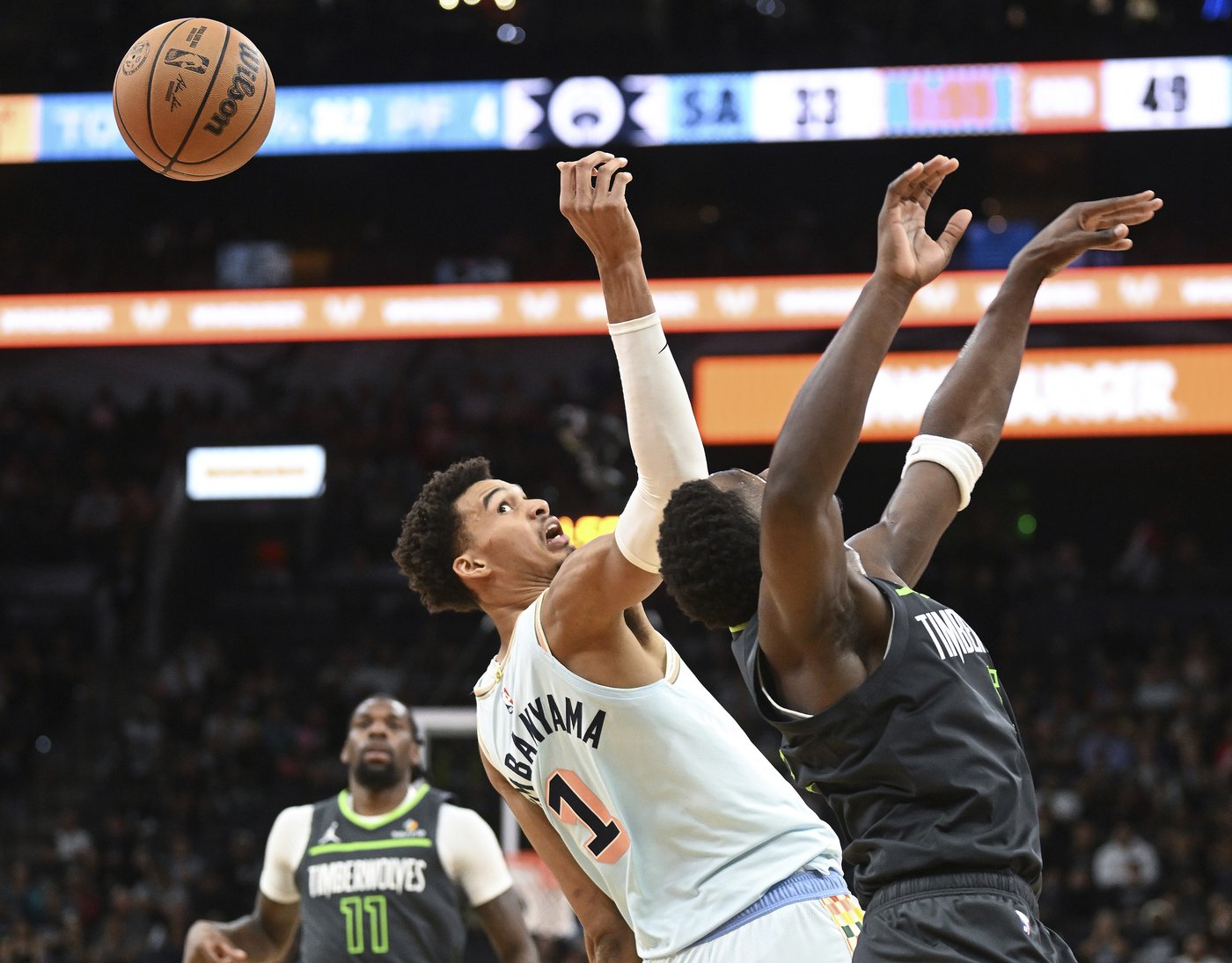 Edwards scores 26 points as Timberwolves beat Spurs 106-92 | iNFOnews.ca Edwards scores 26 points as Timberwolves beat Spurs 106-92 | iNFOnews.ca