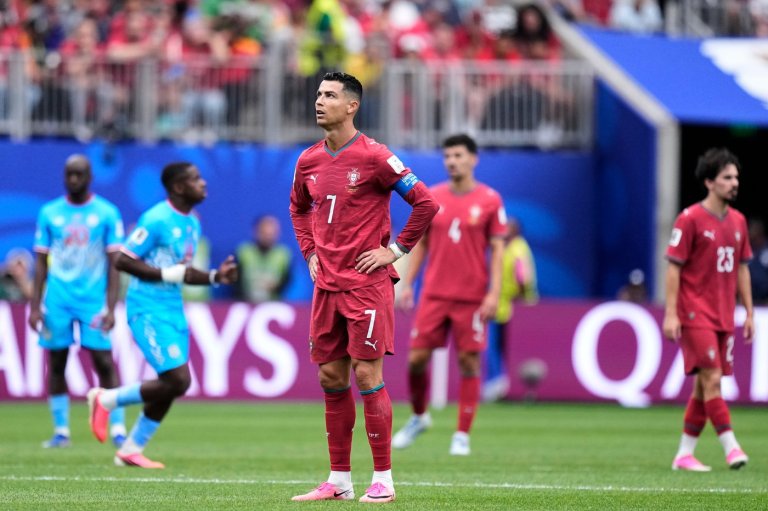 Portugal great Ronaldo fails to score in a surprising 1-1 draw against Congo at the World Cup | iNFOnews.ca