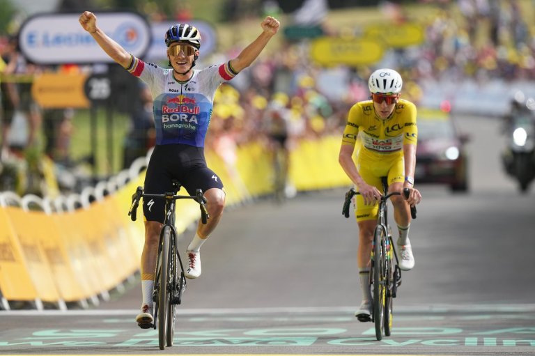 Evenepoel wins 15th stage of the Tour and Pogacar retains big lead as Vingegaard crashes out of race | iNFOnews.ca