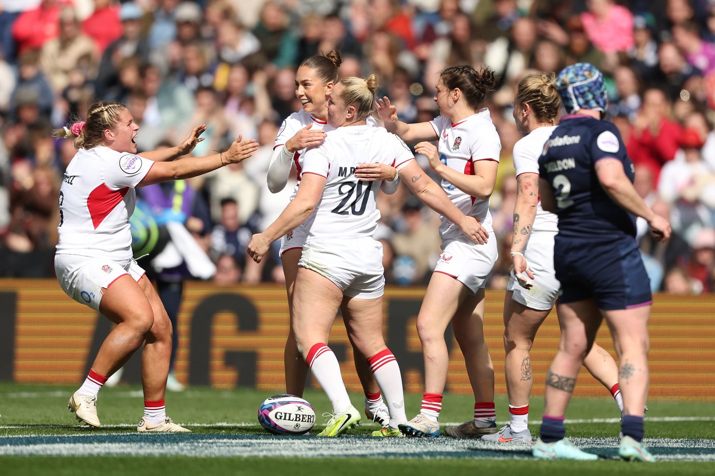England thrashes Scotland as record Murrayfield crowd watches a Women's Six Nations rout | iNFOnews.ca