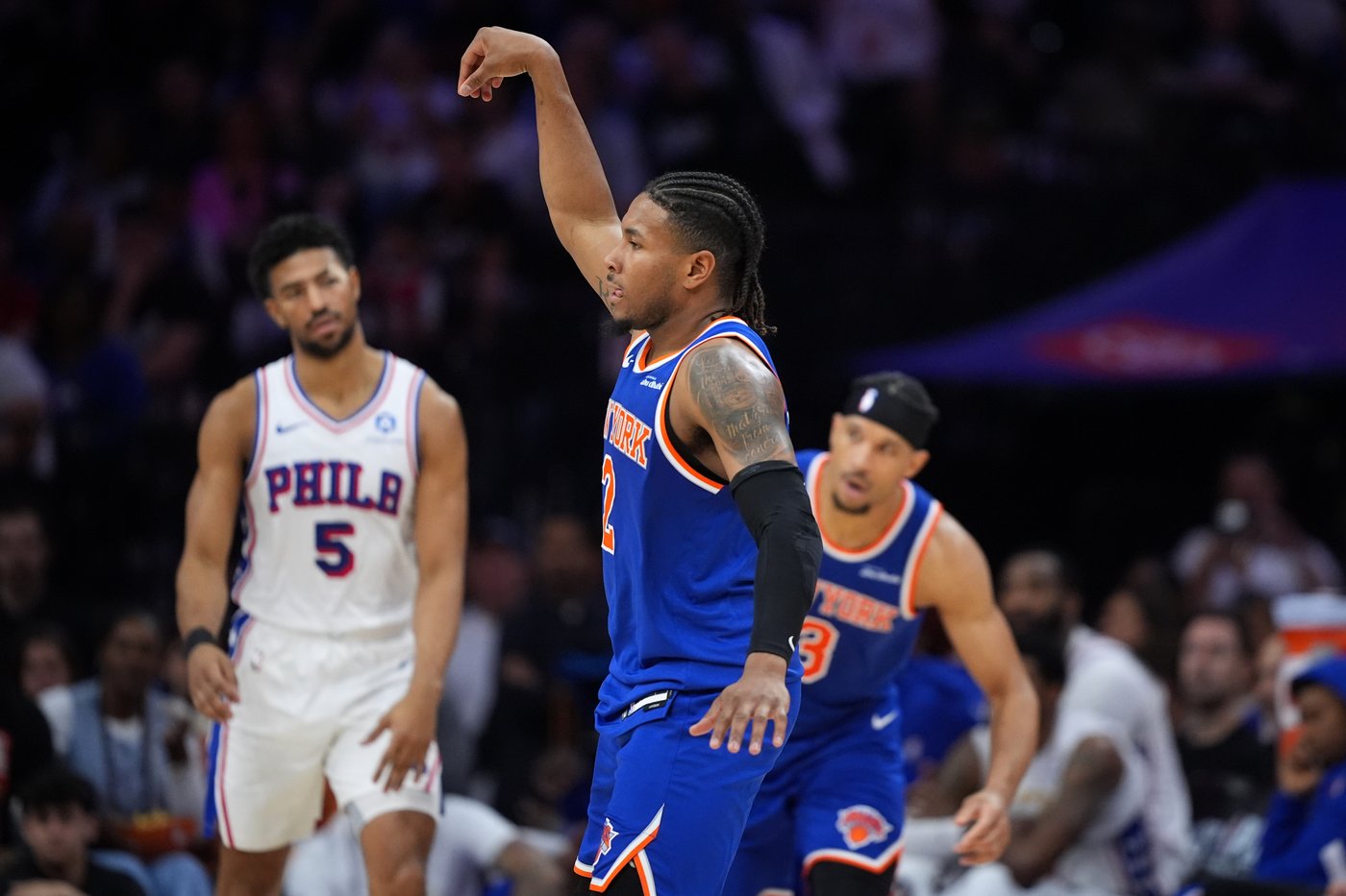 Brooms in the stands, 144 points on the board: The Knicks’ Philly takeover ends in a sweep | iNFOnews.ca Brooms in the stands, 144 points on the board: The Knicks’ Philly takeover ends in a sweep | iNFOnews.ca