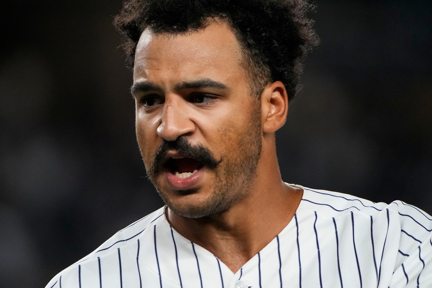Yankees' Trent Grisham leaves game with right hamstring discomfort | iNFOnews.ca Yankees' Trent Grisham leaves game with right hamstring discomfort | iNFOnews.ca