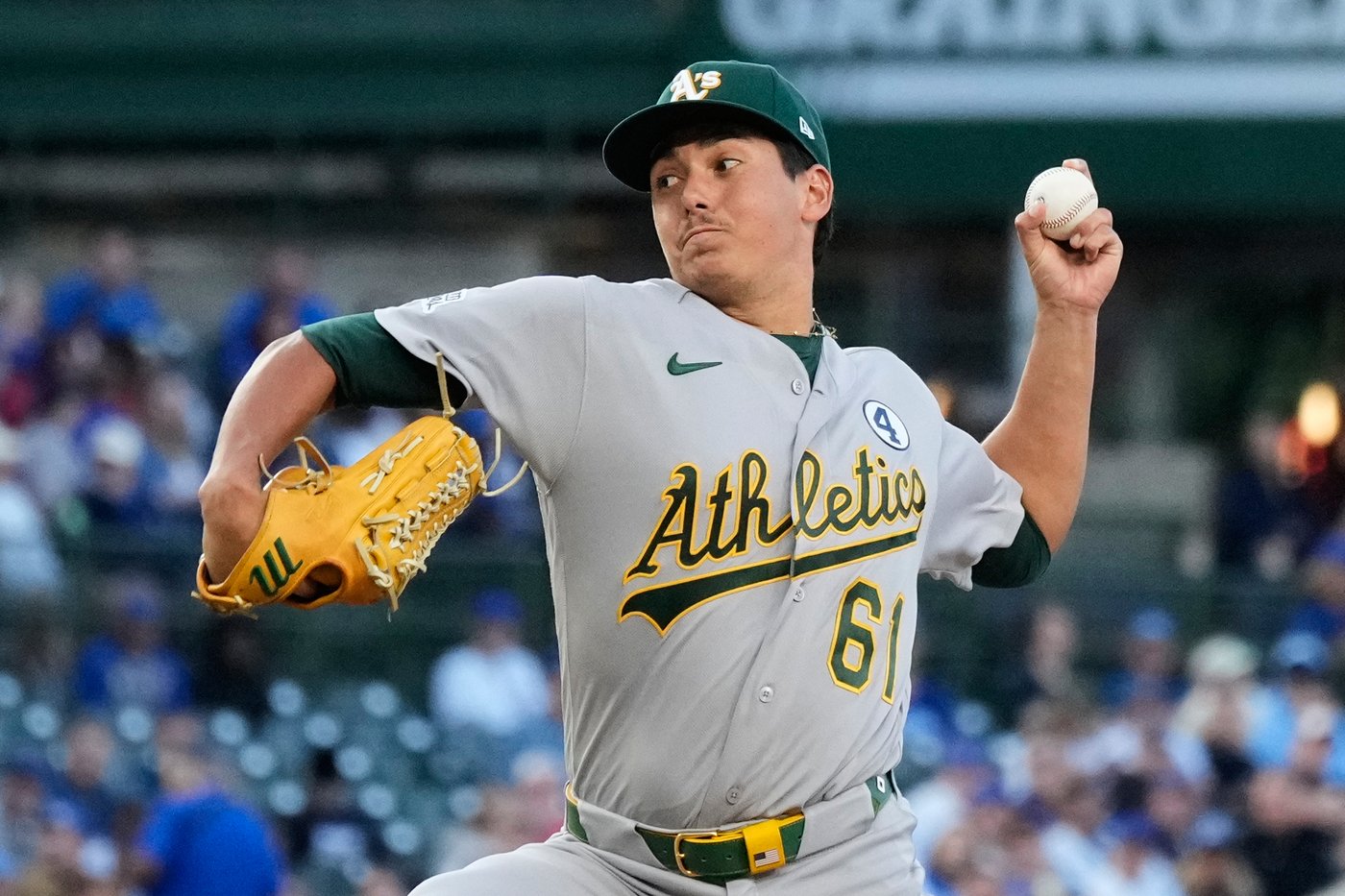 Gage Jump gets his 1st win as the Athletics beat the Cubs 2-1 | iNFOnews.ca