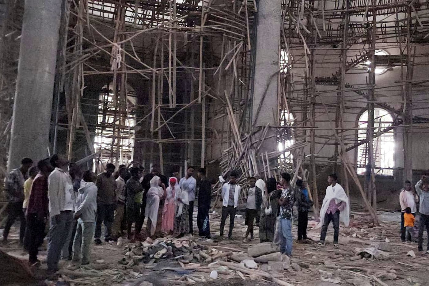 A collapse at a church under construction in Ethiopia kills at least 25 worshippers | iNFOnews.ca