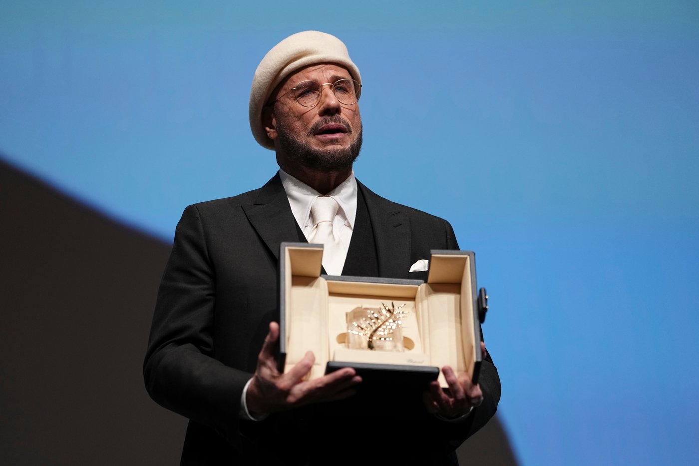 John Travolta surprised with honorary Palme d'Or at Cannes Film Festival | iNFOnews.ca