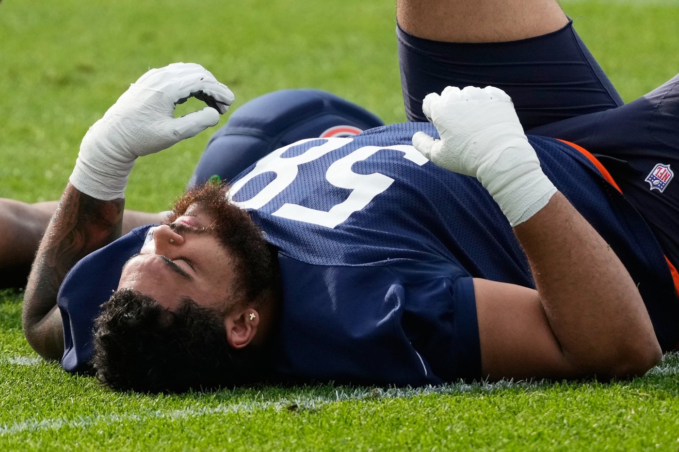 Chicago Bears right tackle Darnell Wright lands 4-year, $116 million contract, AP source says | iNFOnews.ca